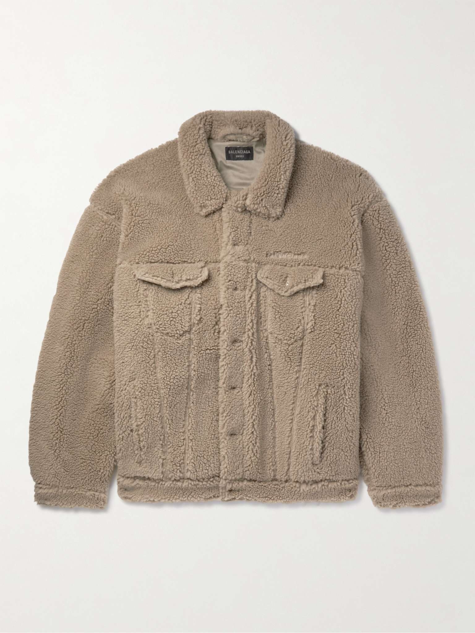Oversized Fleece Jacket - 2