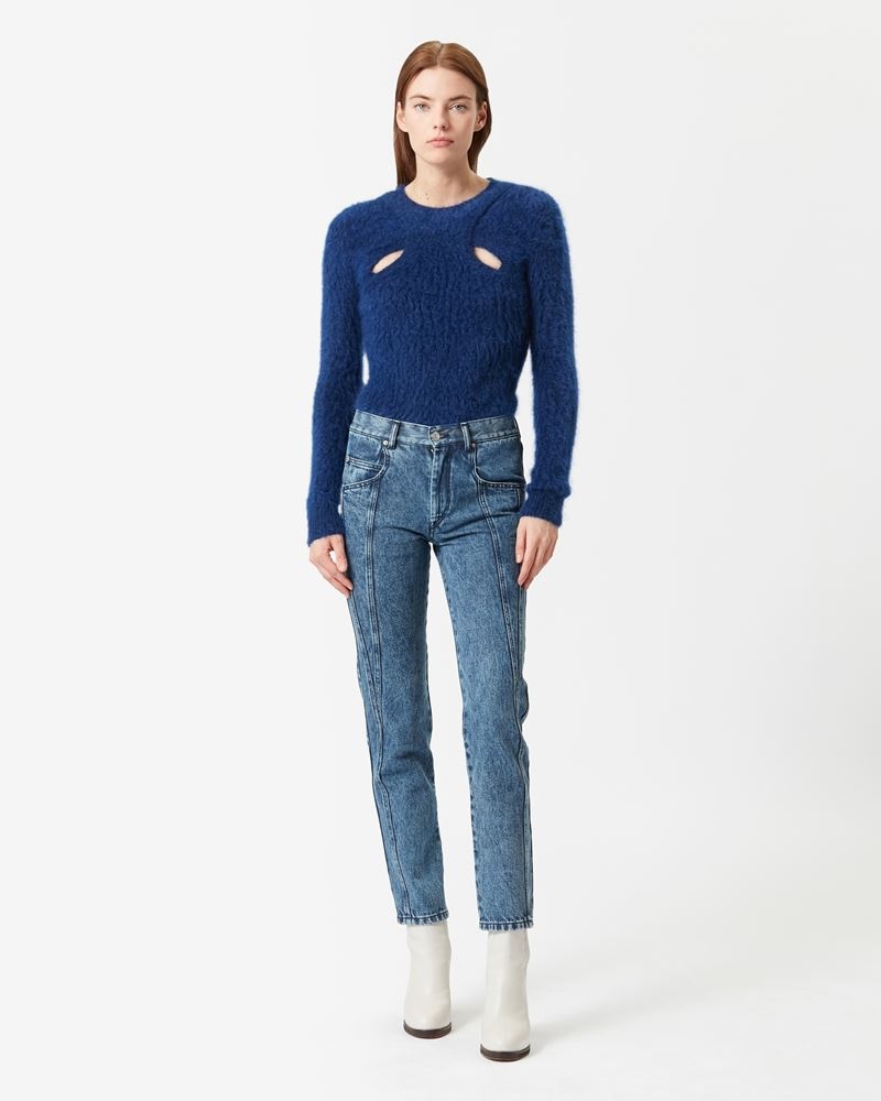 VIKIRA STRAIGHT-CUT JEANS - 2