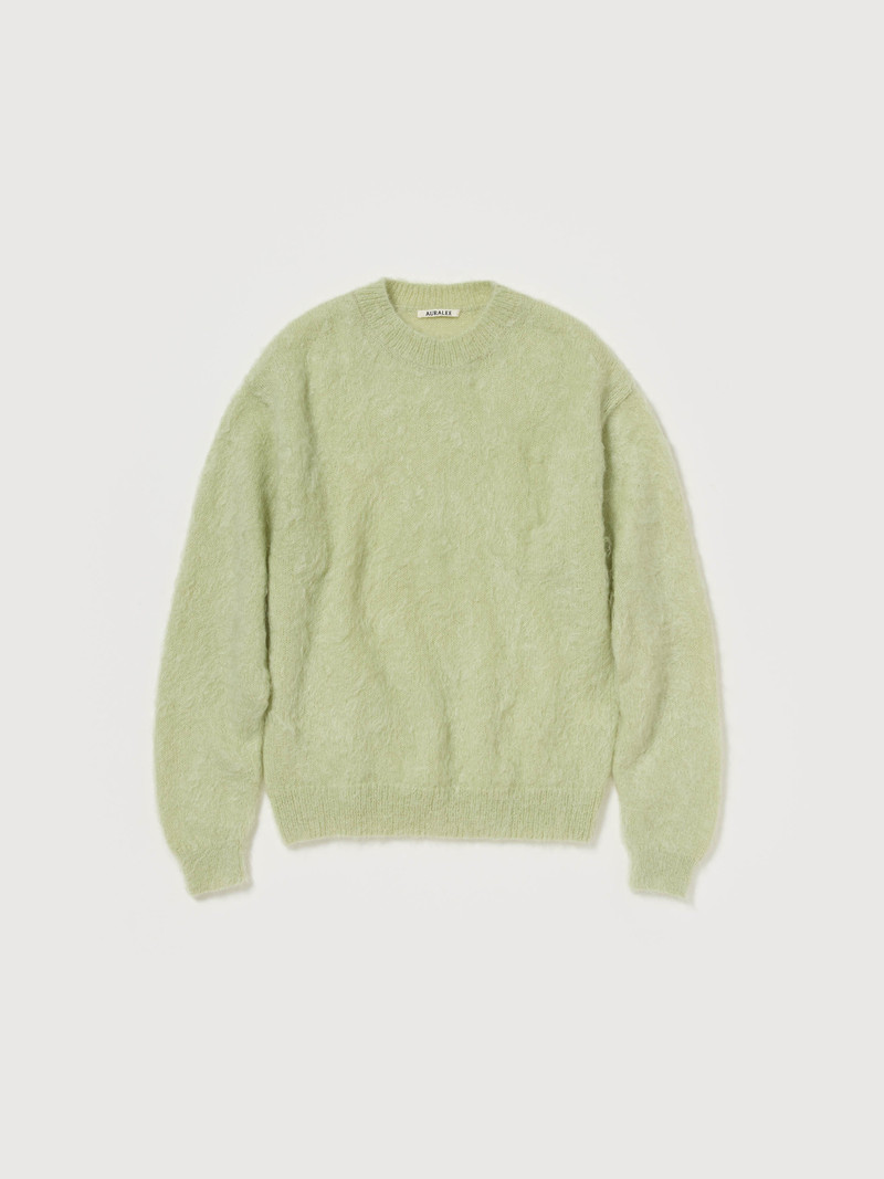 BRUSHED SUPER KID MOHAIR KNIT P/O - 1