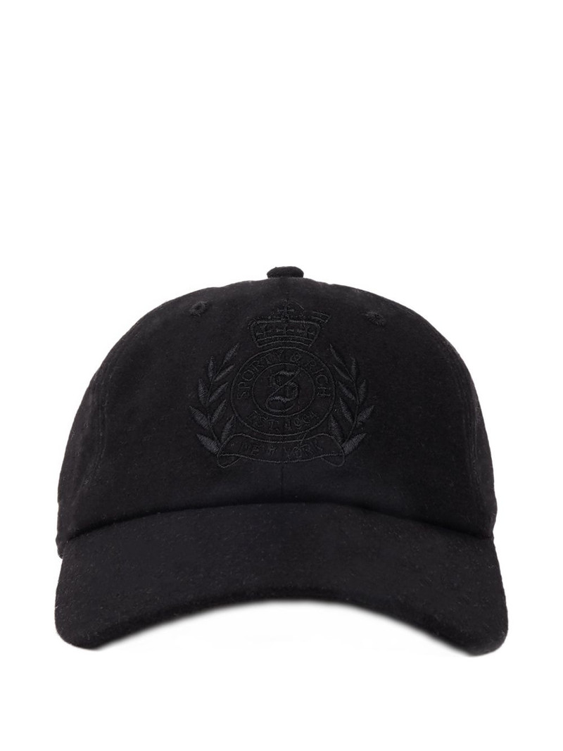 NY crest wool embroidered cap 1