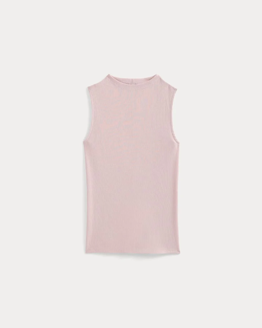 THE LUXE RIB FUNNEL-NECK TANK - 1