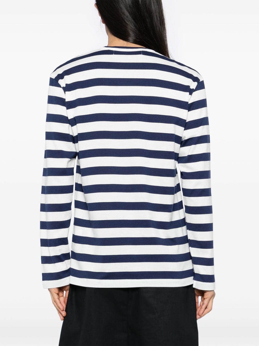 striped T-shirt - 4