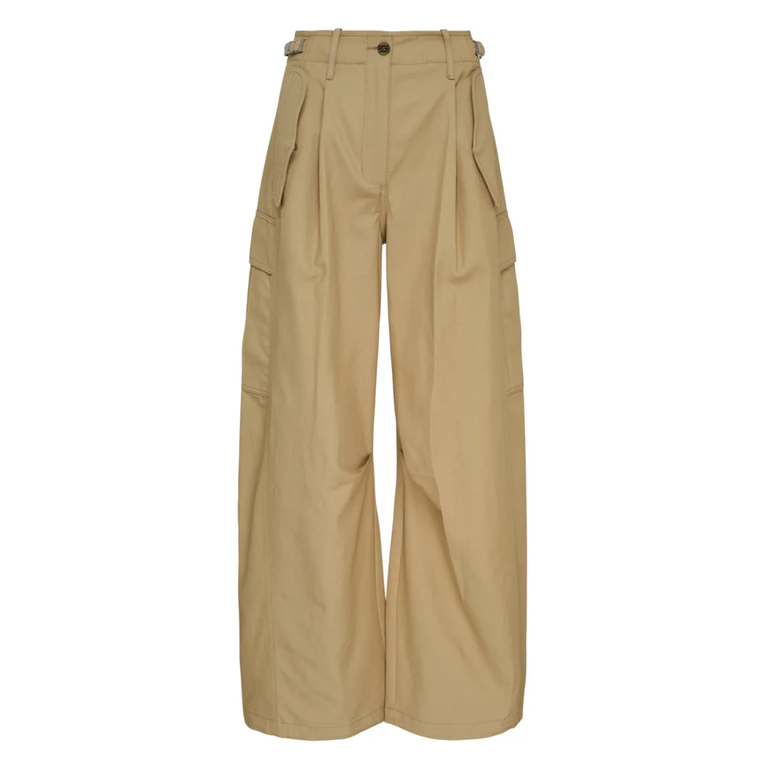 Curved Cargo Utility Pants - 1