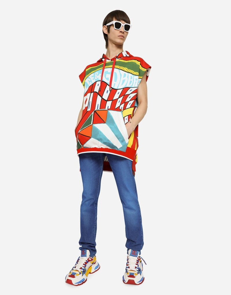 Skinny overdyed stretch jeans 5