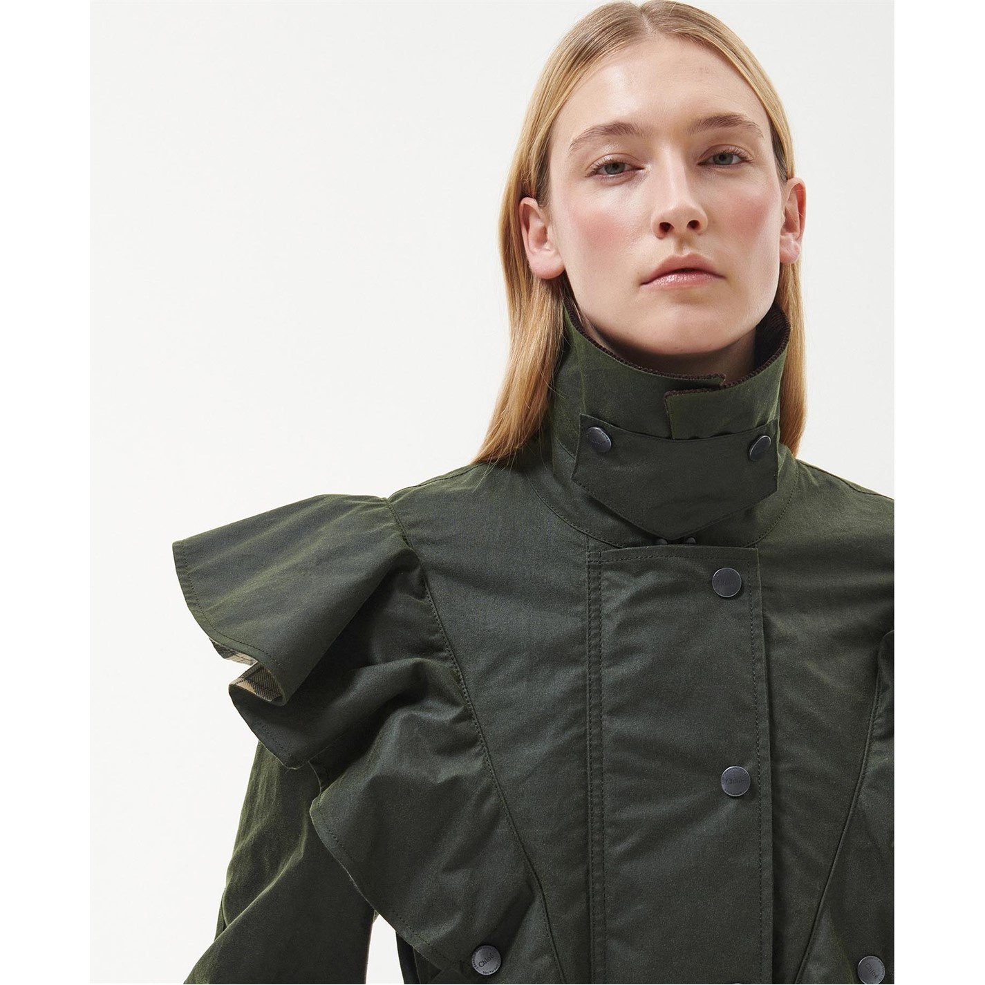 Barbour X CHLOE DUSTYN WAX JACKET | cruisefashion | REVERSIBLE