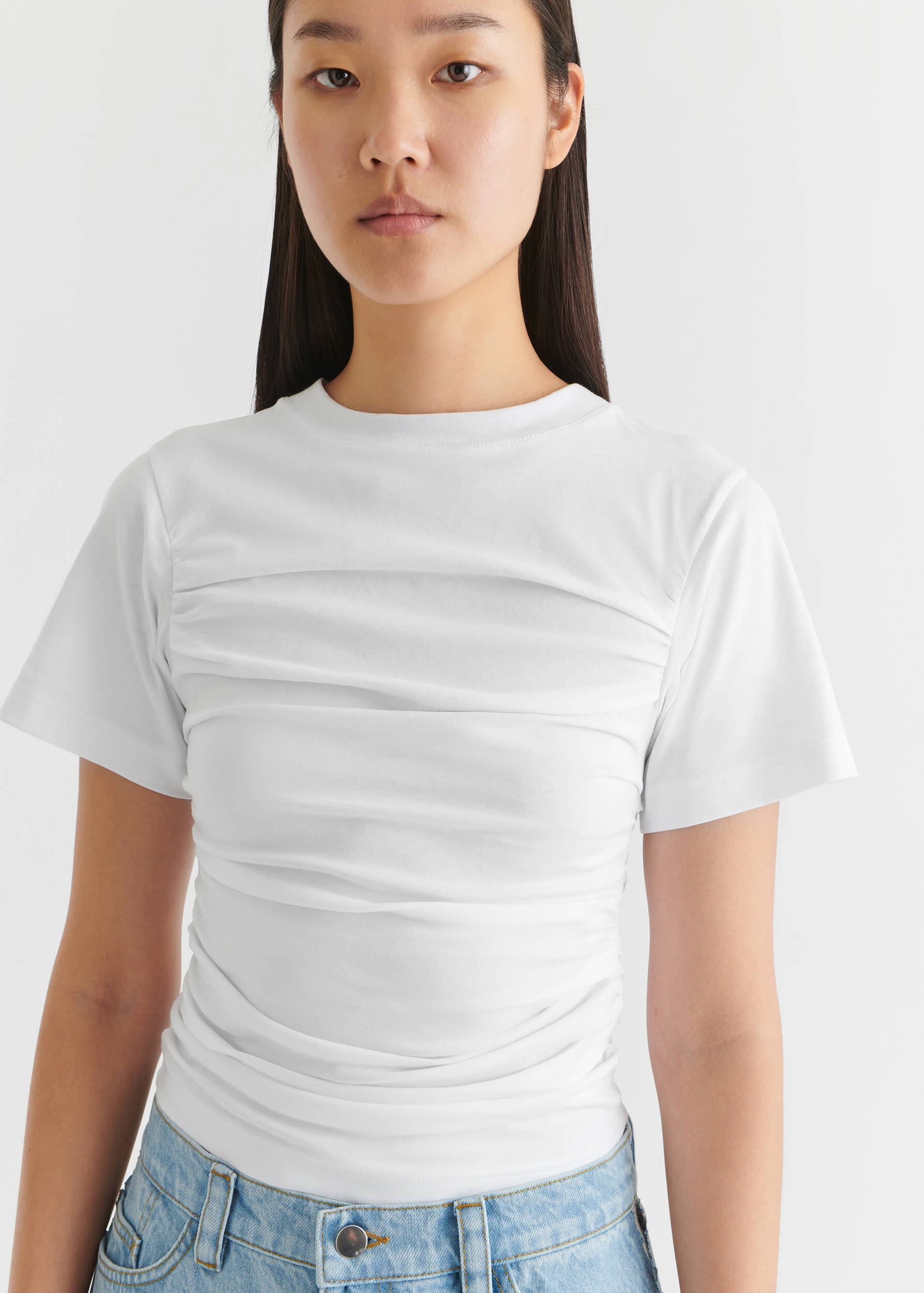 Ria Gathered T-Shirt - 5