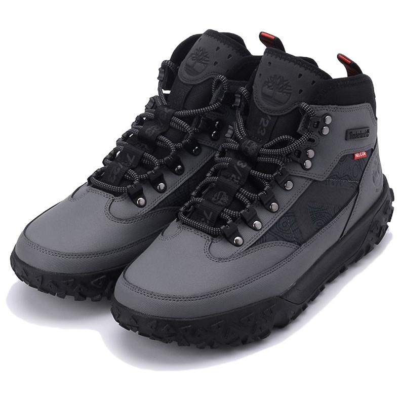 Timberland Greenstride Motion 6 Mid Fabric and Leather Waterproof Boots 'Grey' A67BG - 3
