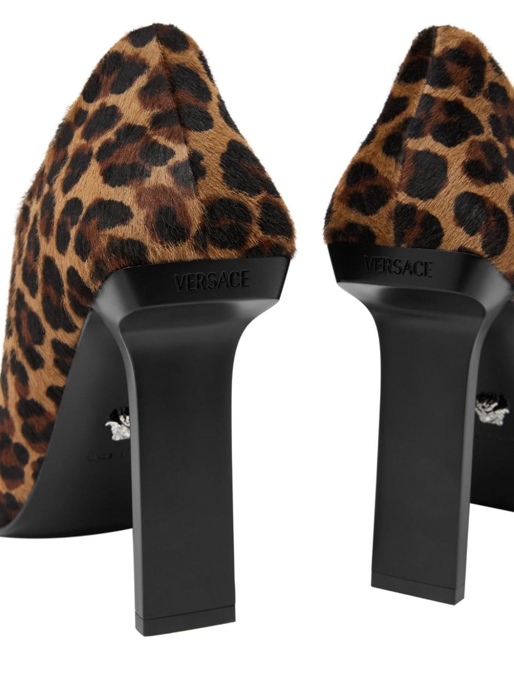 leopard-print boots - 4