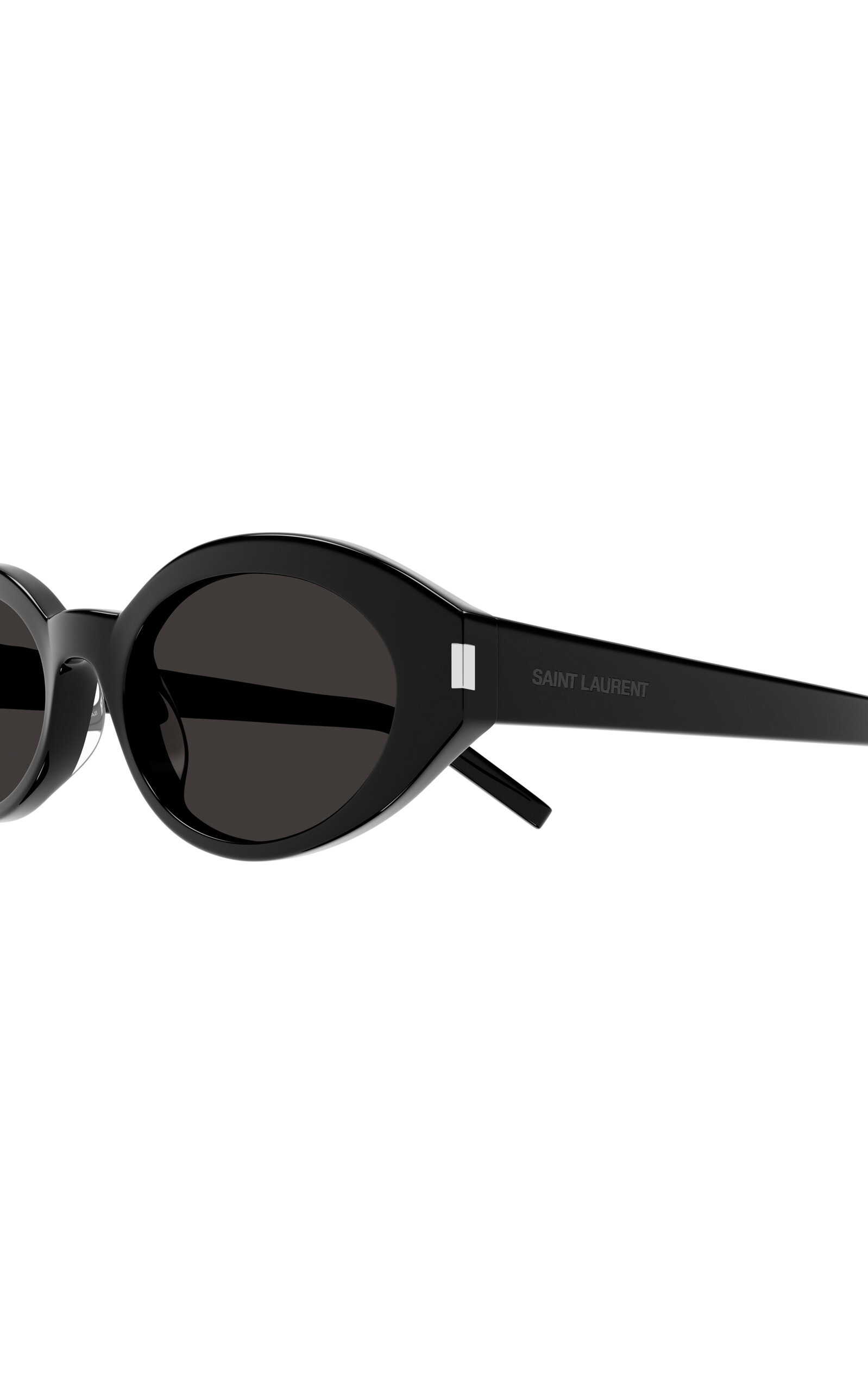Round-Frame Acetate Sunglasses black - 5