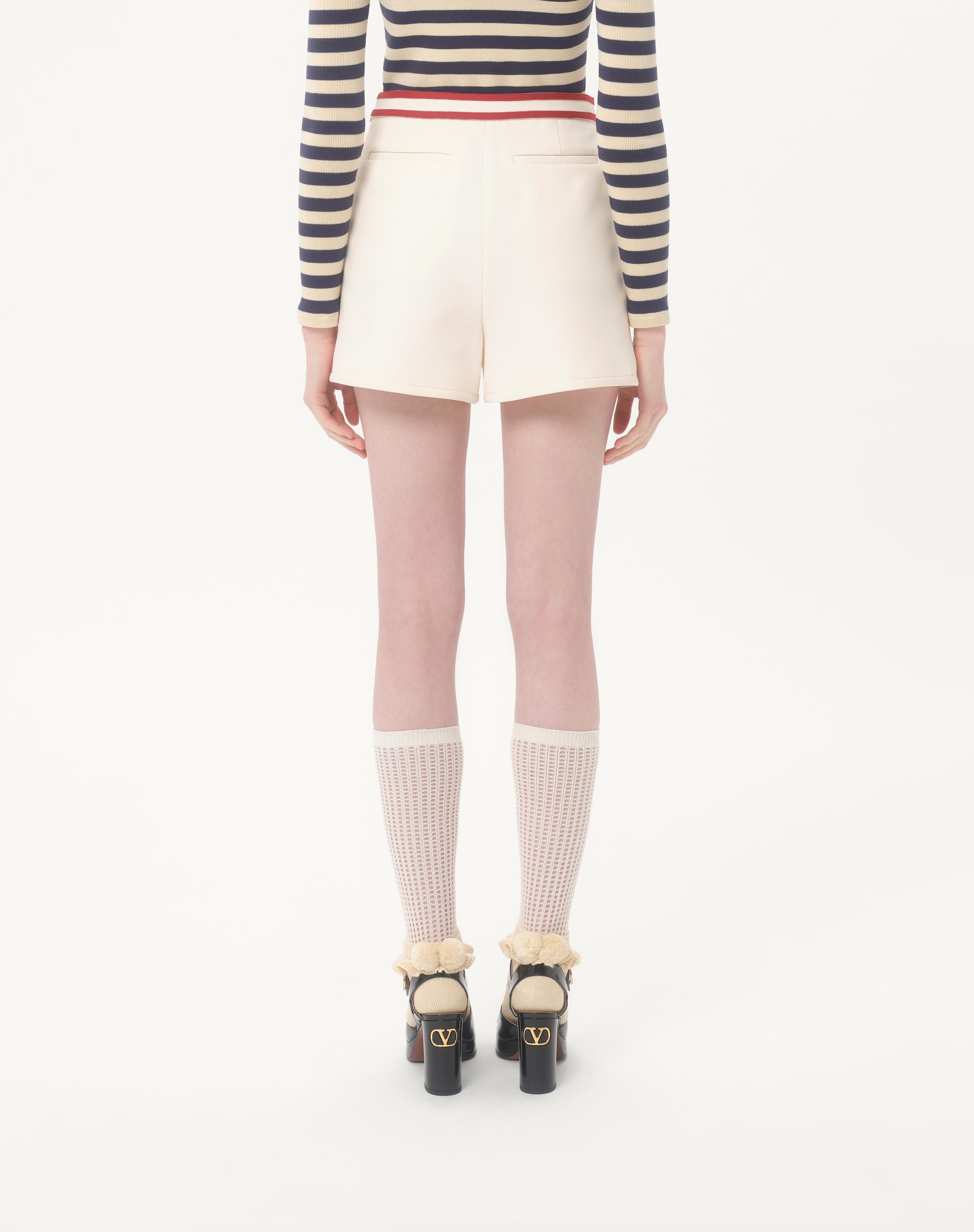 CREPE COUTURE SHORTS - 5