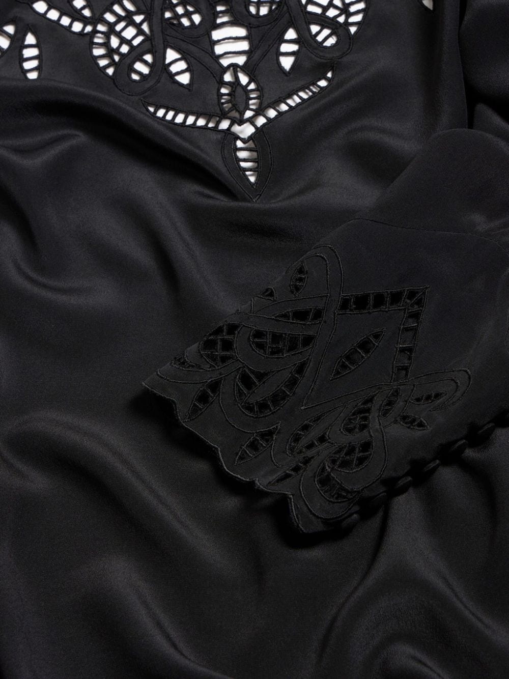 crepe de chine blouse - 6