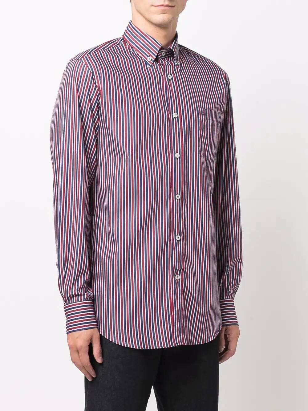 striped cotton shirt - 3