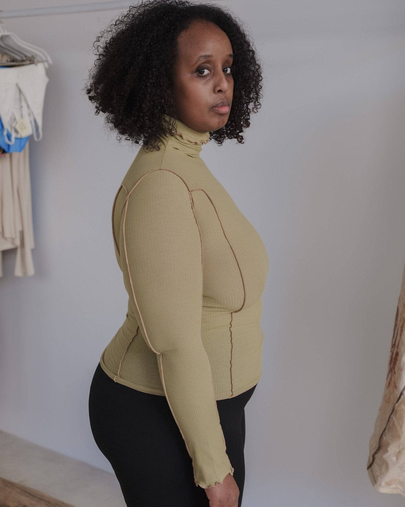 Omato Turtleneck - Fine Organic Cotton Rib 4