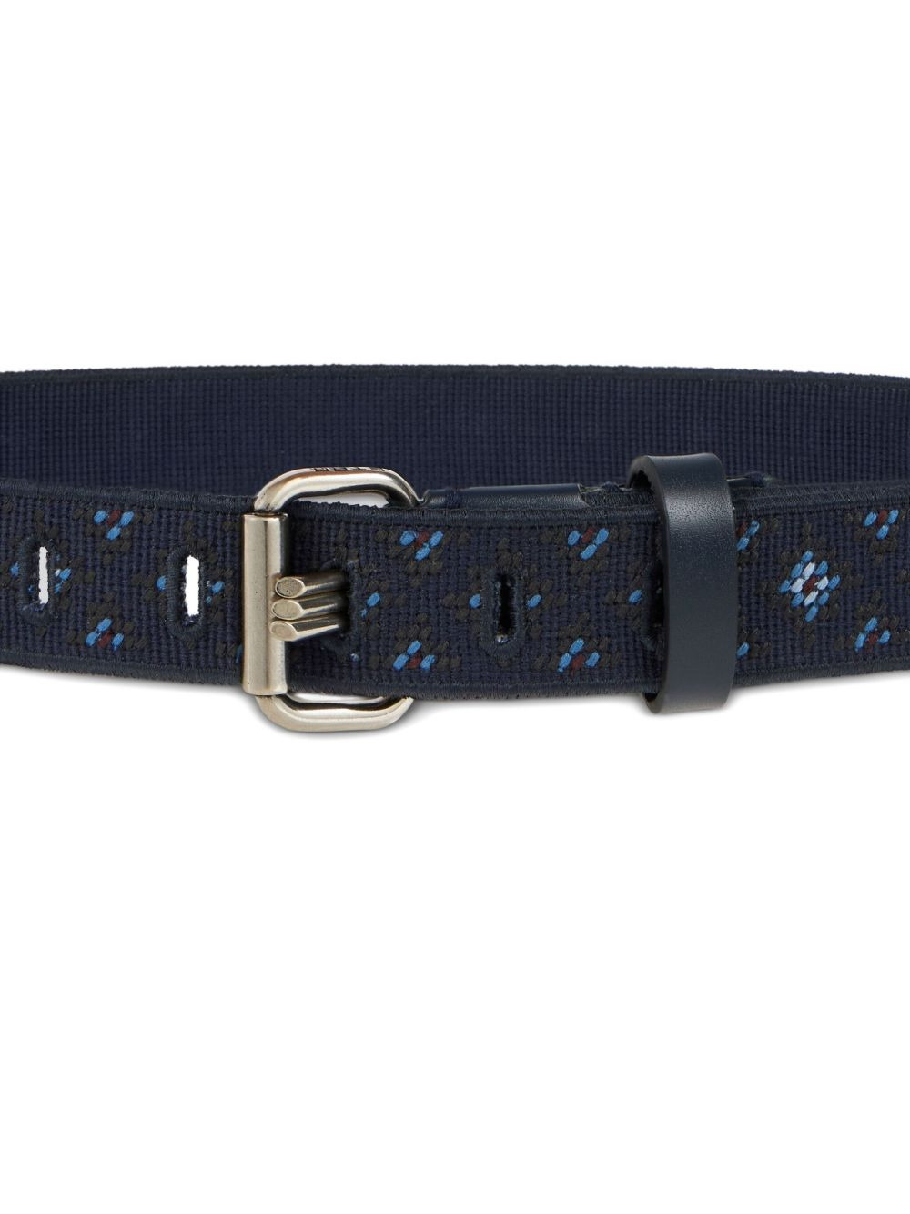 embroidered cotton belt - 2