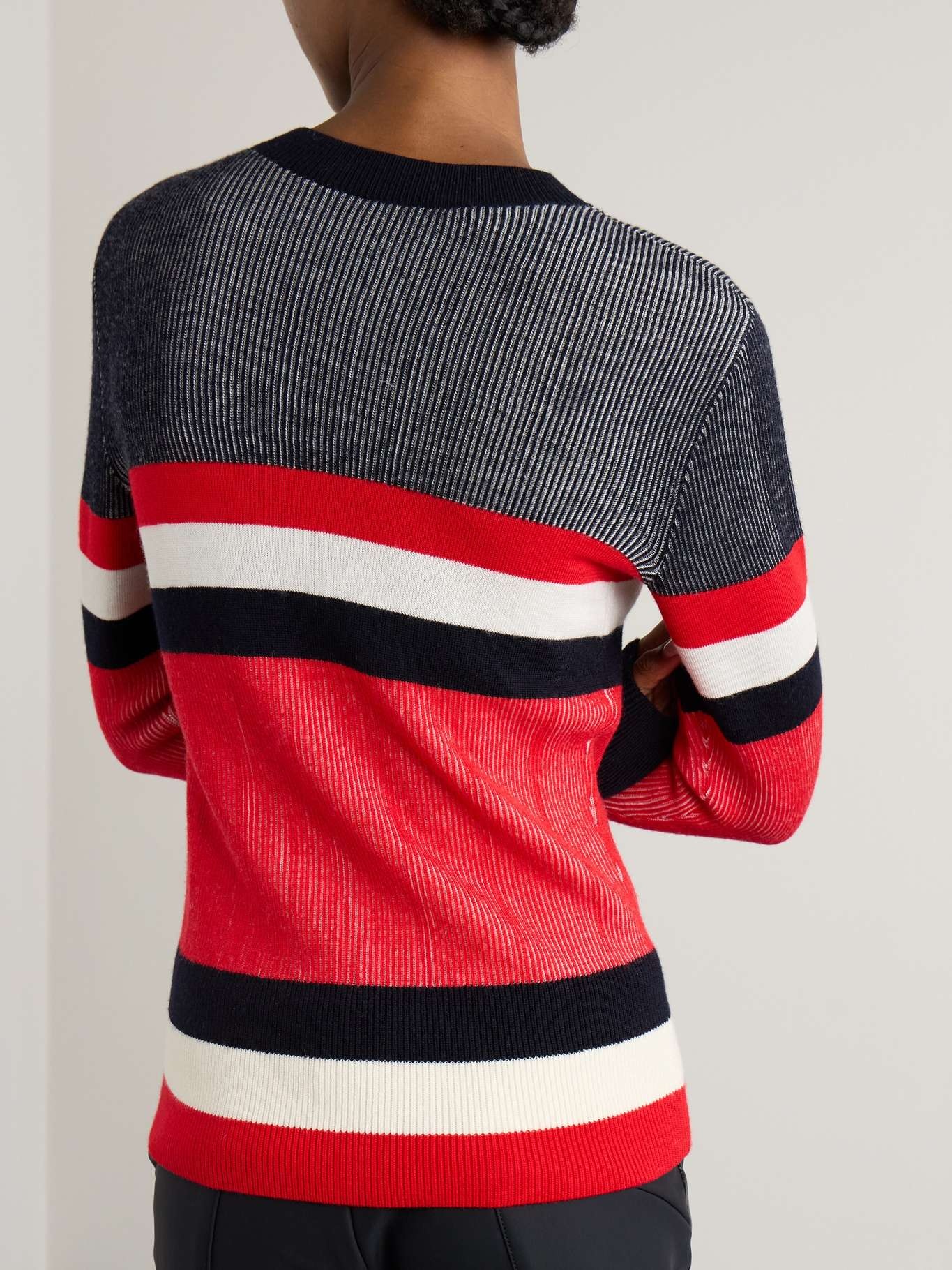 Evie intarsia merino wool sweater - 4