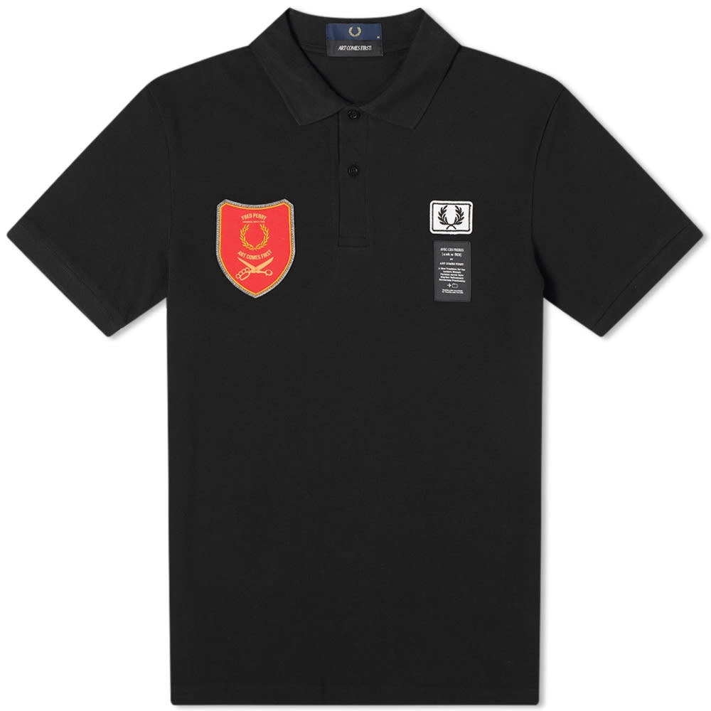 Fred Perry x Art Comes First Patch Polo - 1