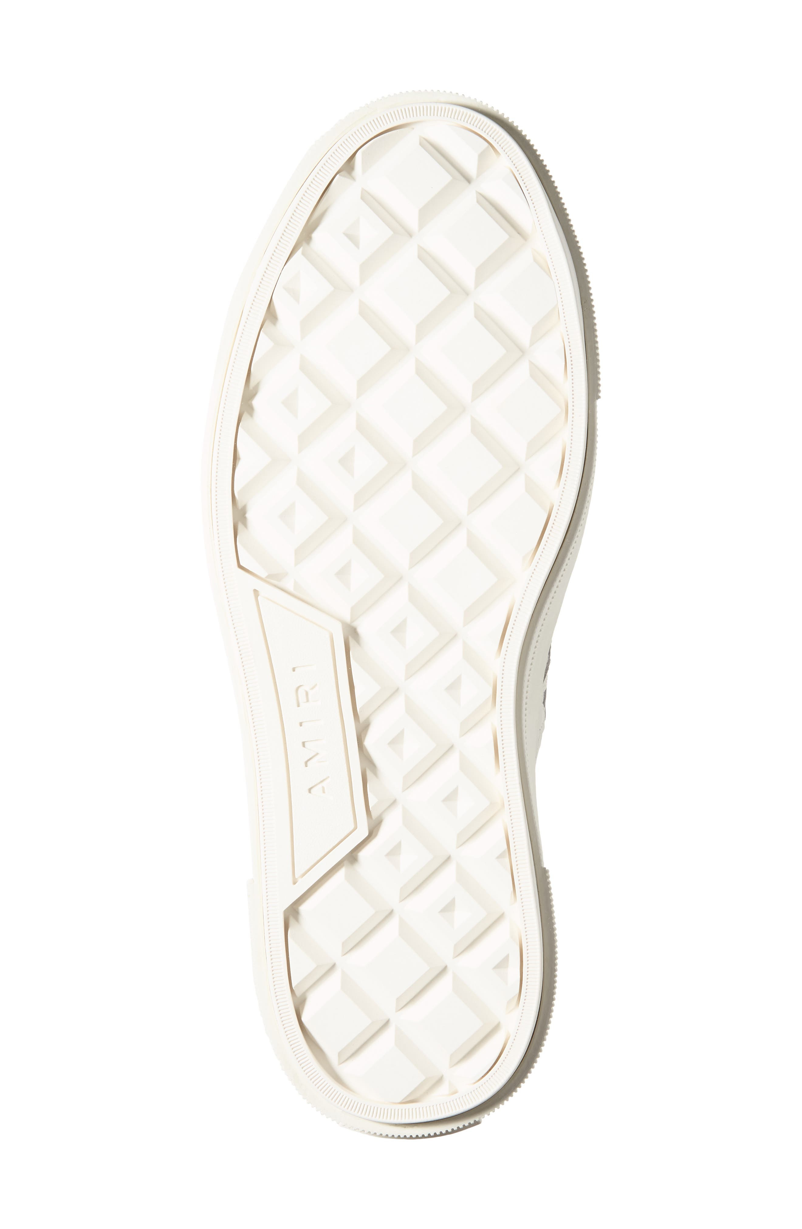 AMIRI Denim Stars Low Top Platform Sneaker in Wet Shimmer at Nordstrom - 6