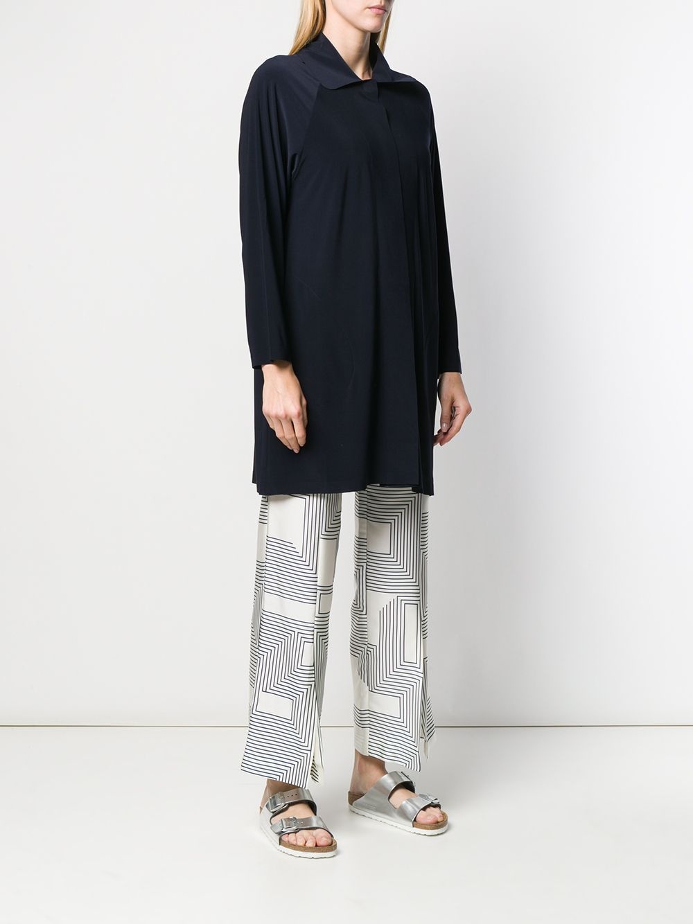 open front cardigan - 3
