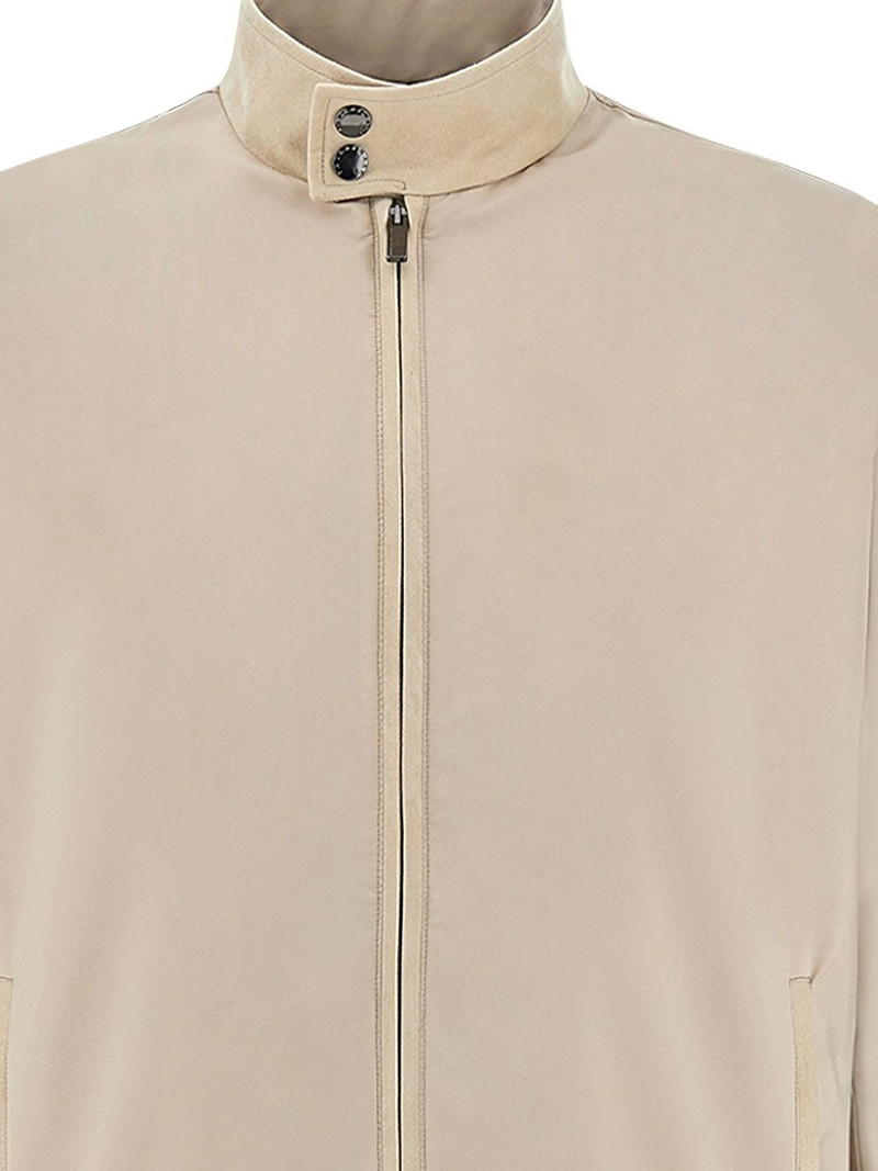 Paul & Shark suede detail jacket outlook