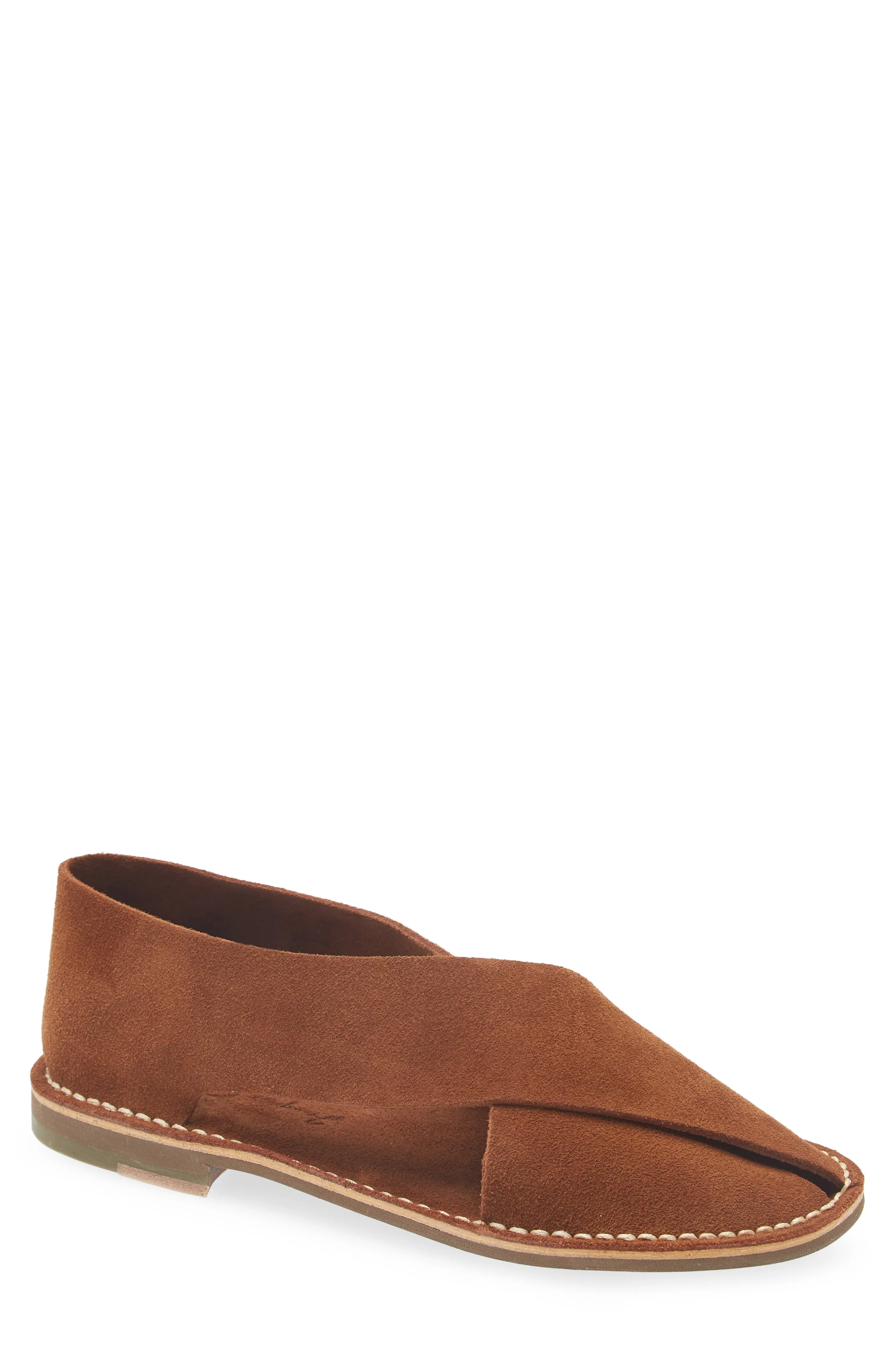JACQUES SOLOVIERE Biarritz Sandal in Brown at Nordstrom - 1