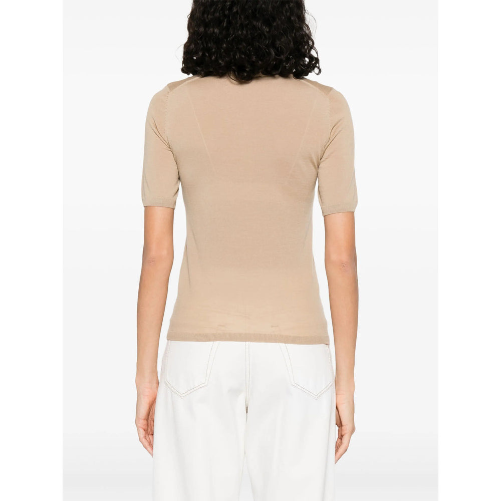 Max Mara Neutrals Tops - T-Shirts & Jerseys Women - 3