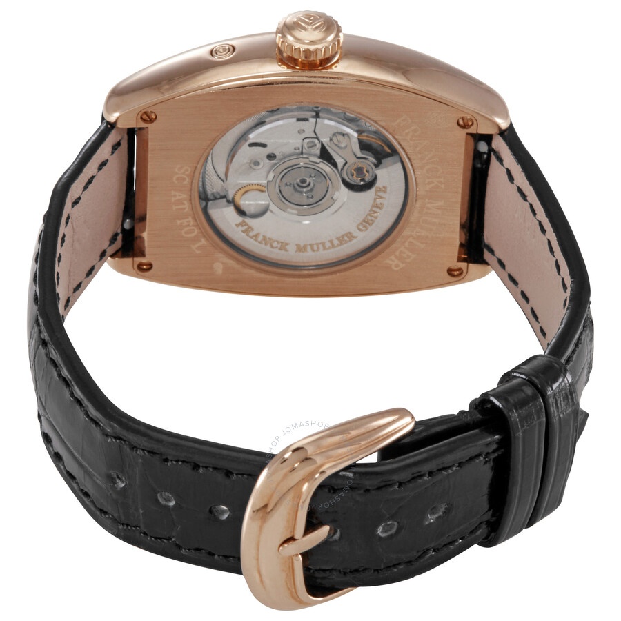 Pre-owned Franck Muller Curvex Silver Guilloche Pattern Dial Ladies Watch 7500 SC  AT F0 L - 3