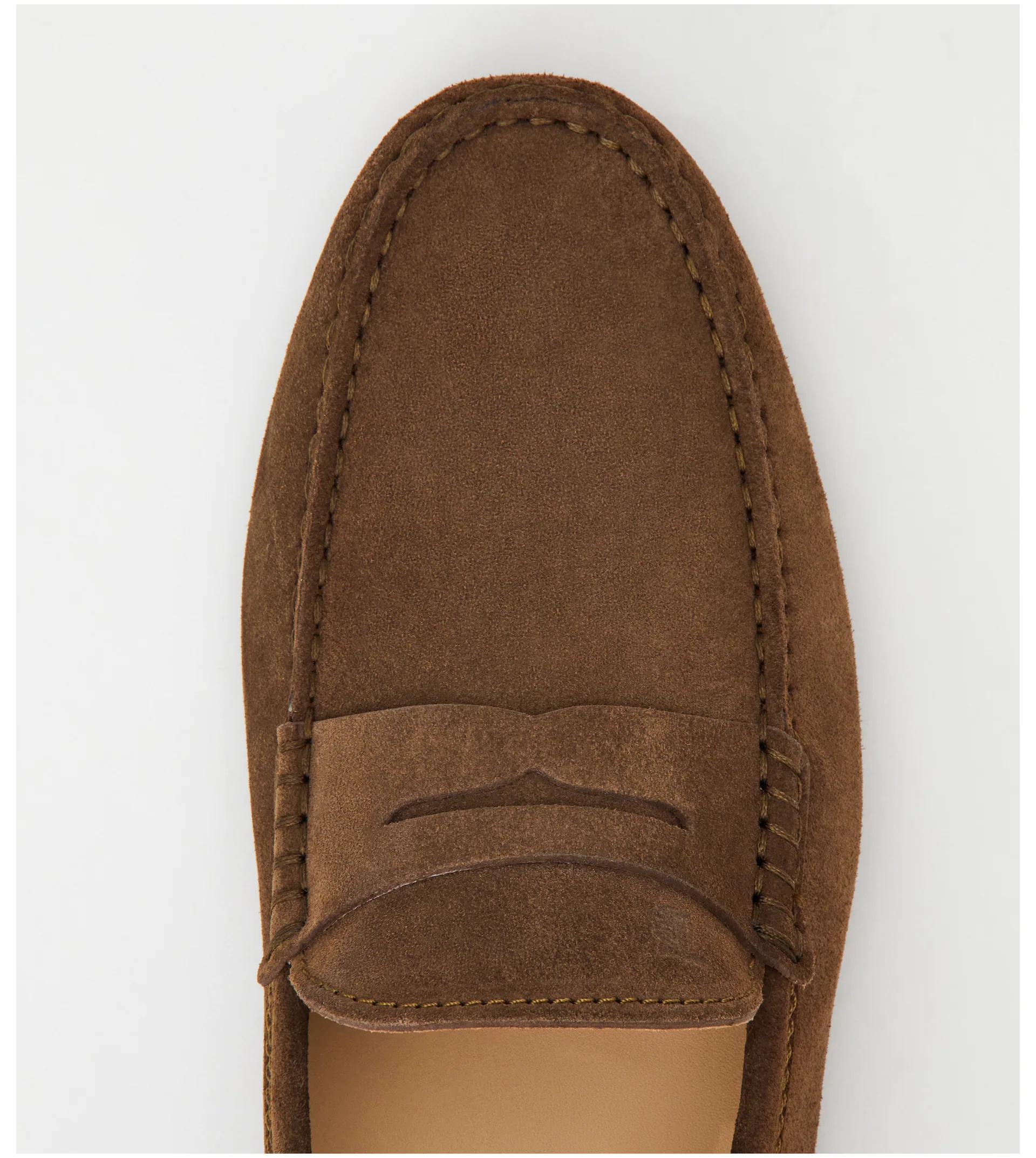 GOMMINO DRIVING SHOES IN SUEDE - BROWN - 4