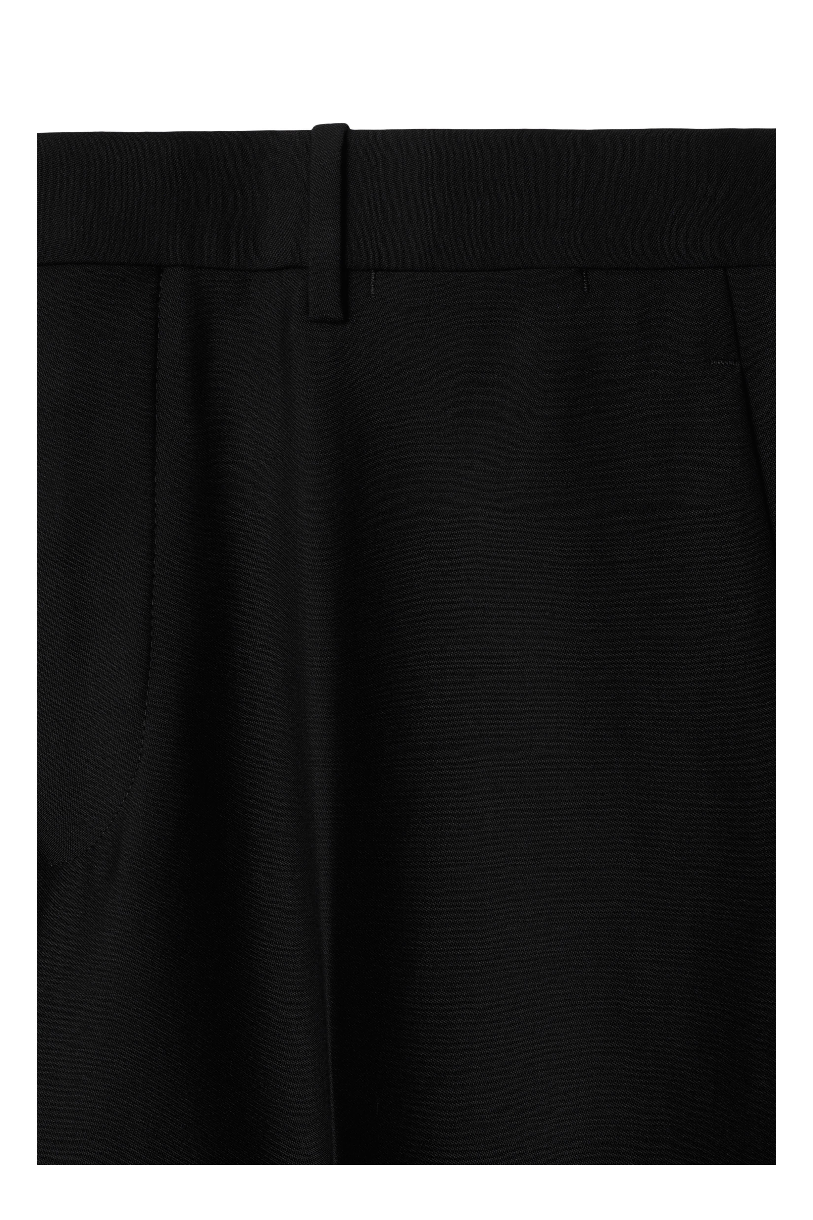 burberry Wool Tailored Trousers in Black at Nordstrom - 5