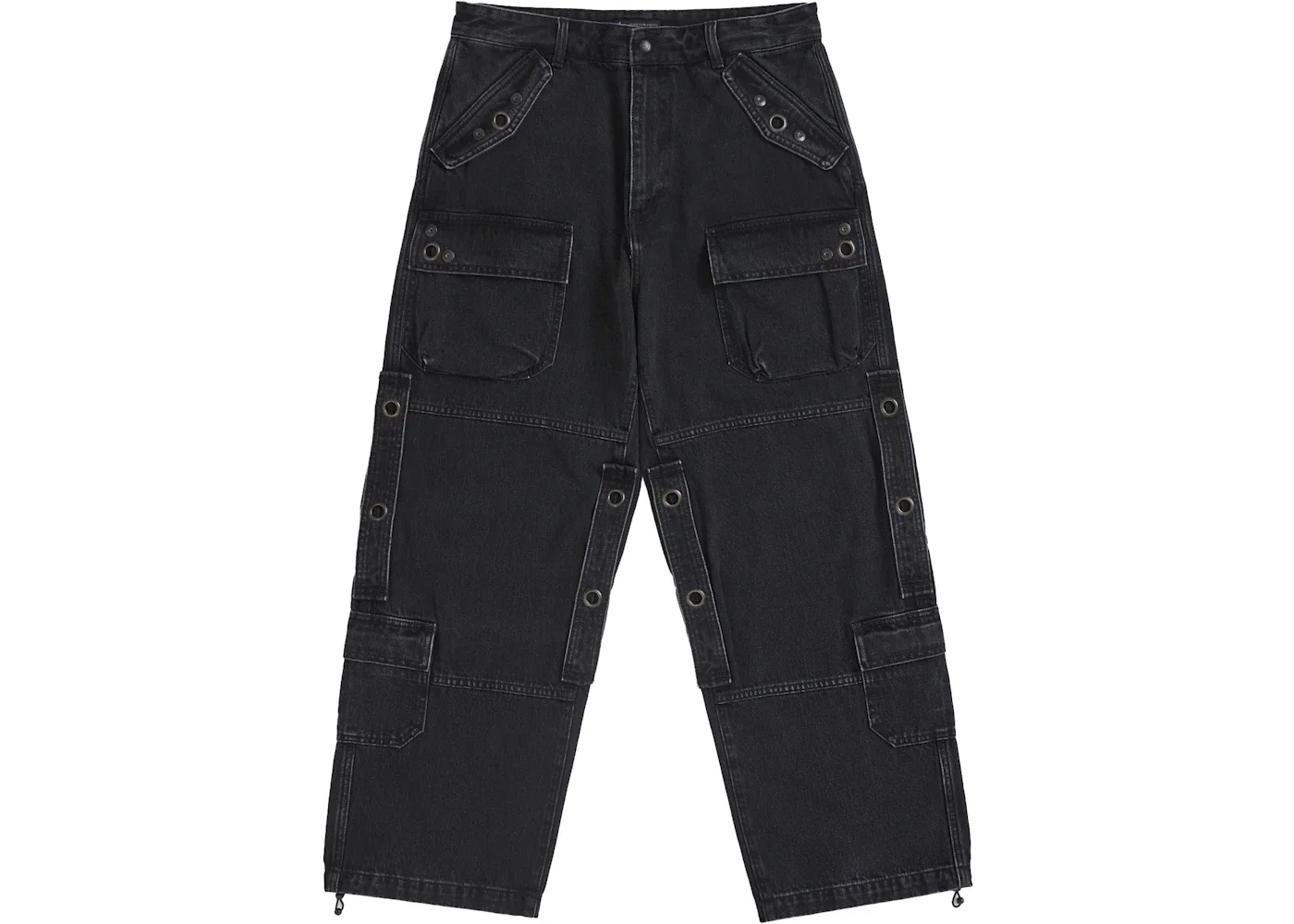 Supreme Y's by Yohji Yamamoto Denim Utility Pant Black - 1