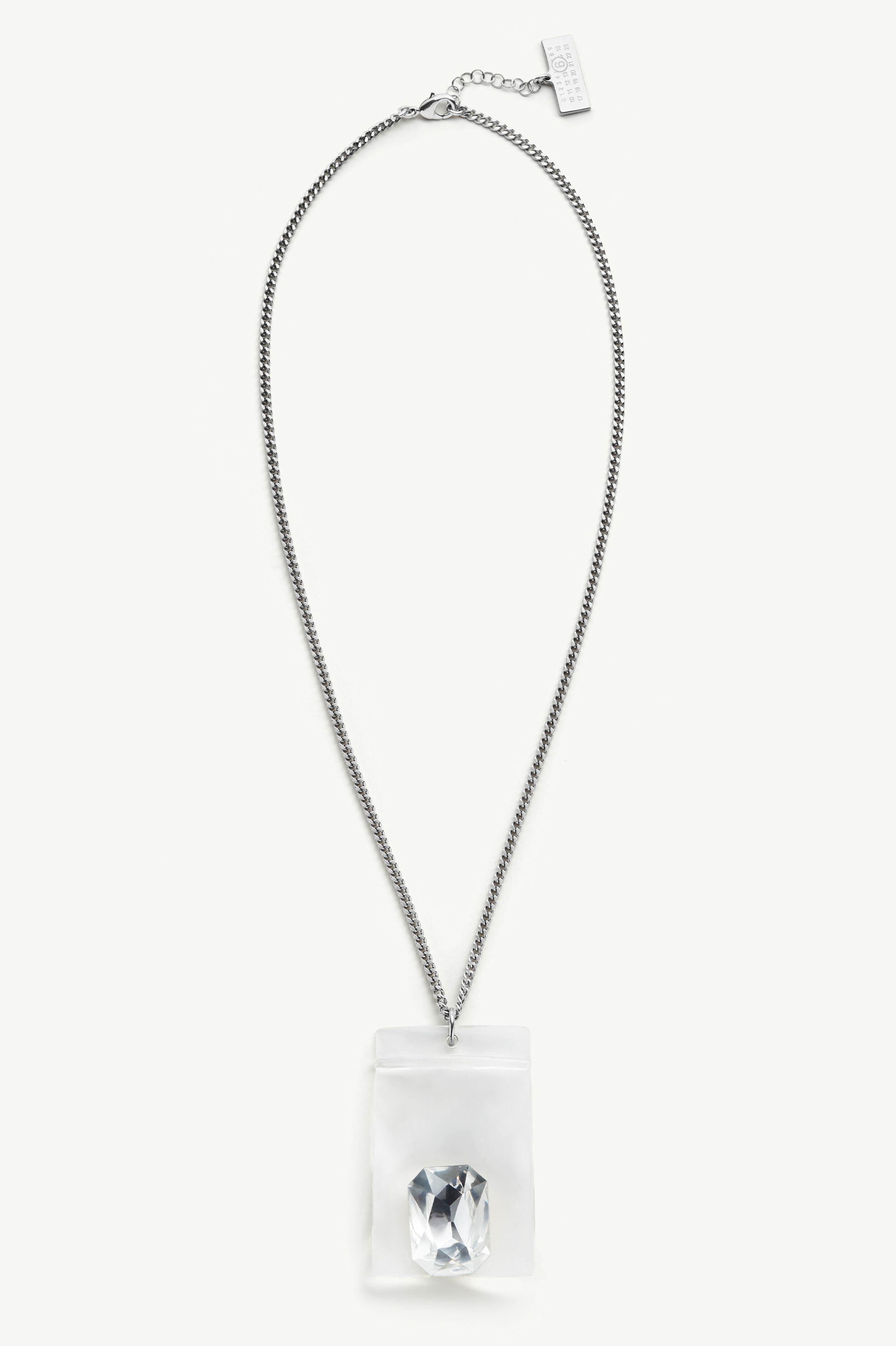MM6 Maison Margiela Stone in Plastic Bag Necklace | REVERSIBLE