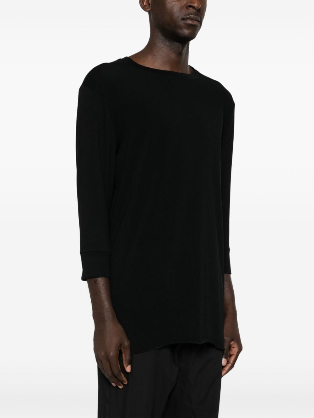 crew-neck long-sleeves T-shirt - 3