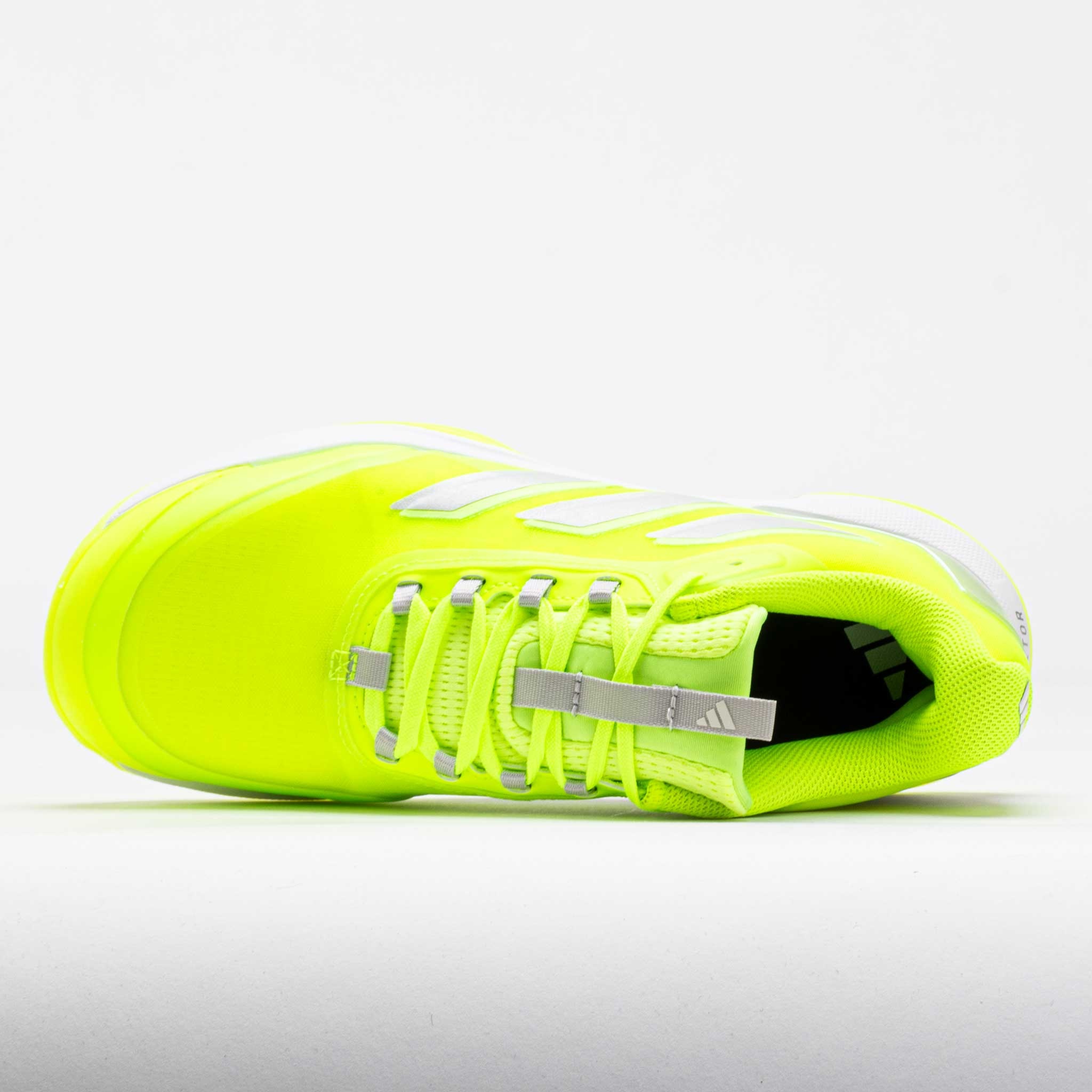 adidas AvaCourt 2 Women's Lucid Lemon/Zero Metallic/White - 3