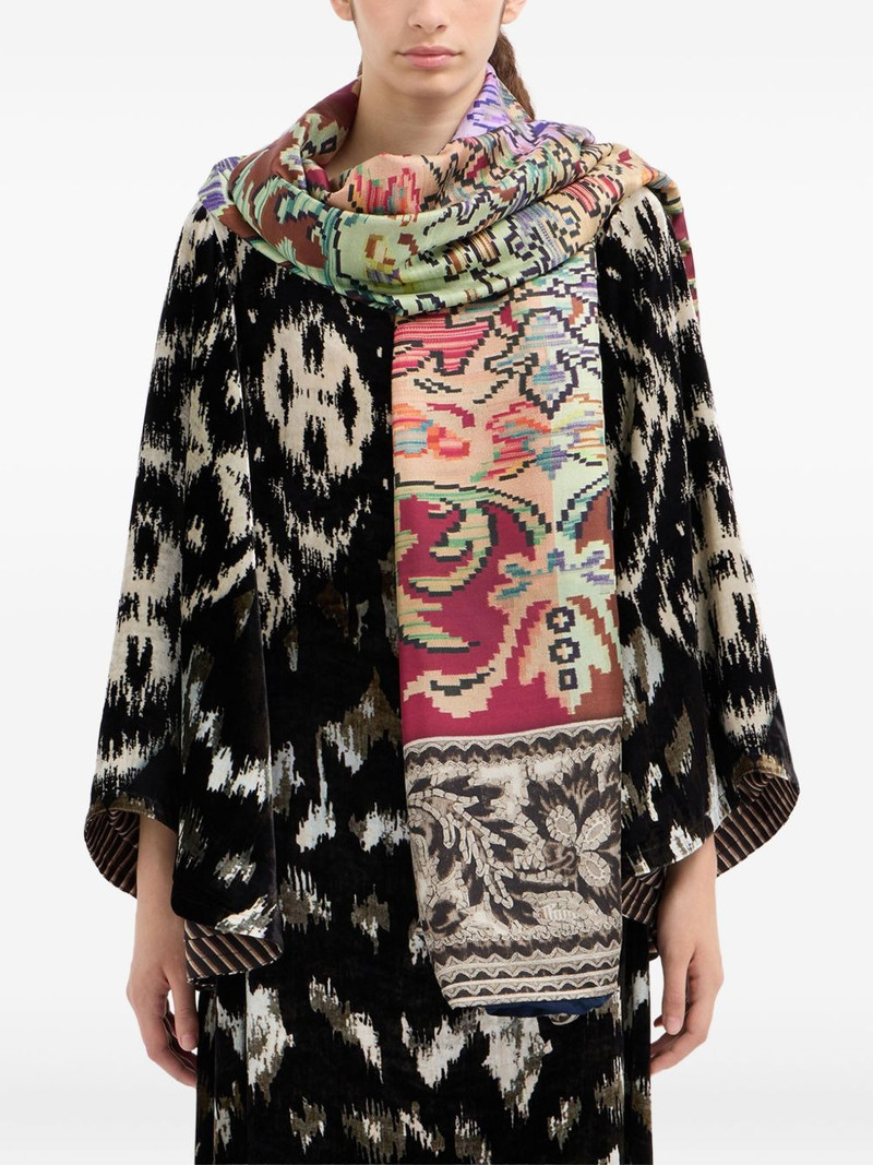 patchwork floral scarf 4