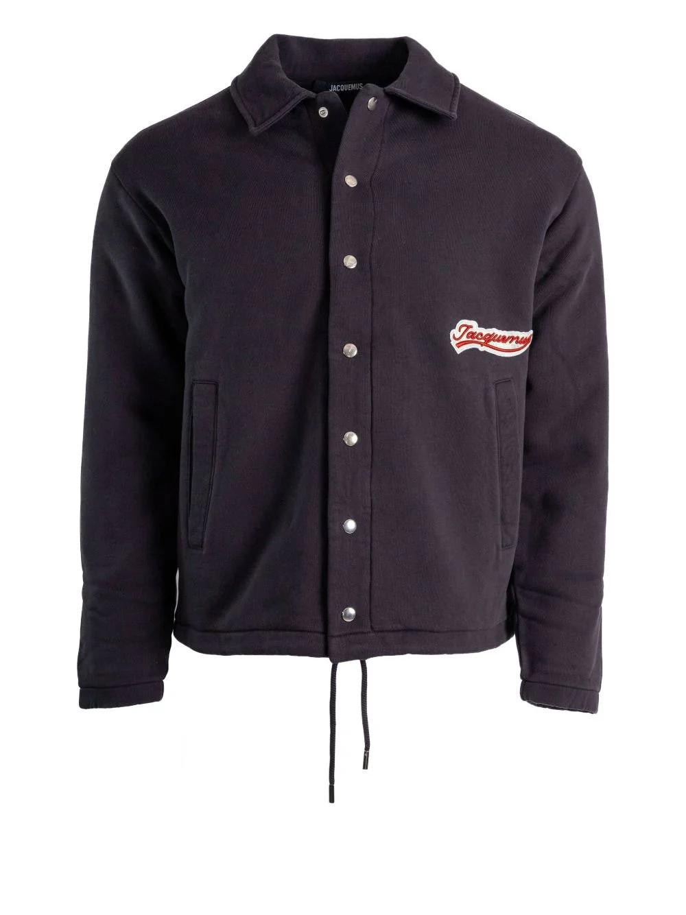 Gio logo-patch overshirt - 1