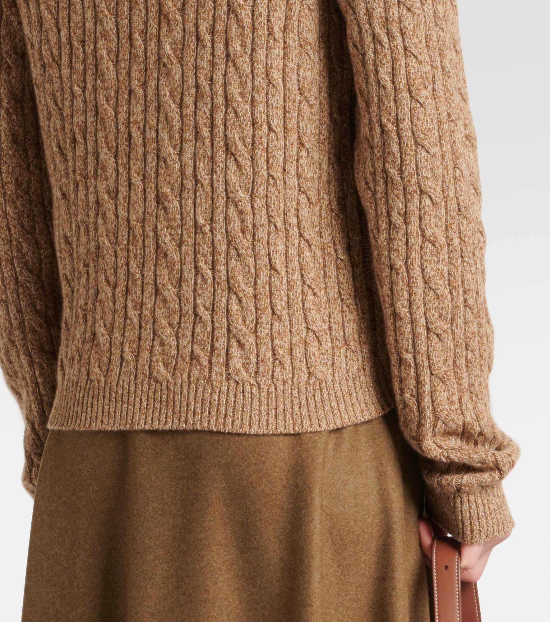 Cable-knit cashmere cardigan - 6