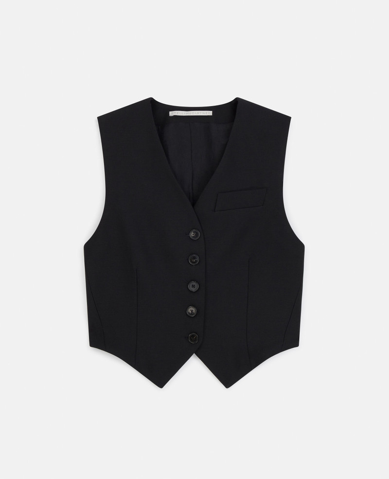 Cropped Waistcoat - 1