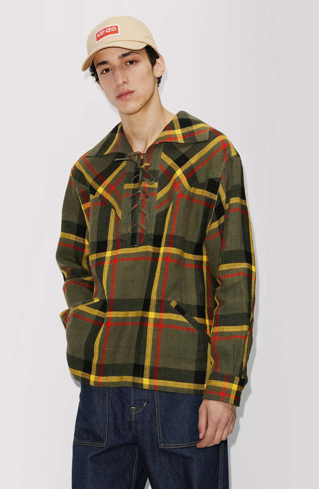 Checked oversized shirt - 2