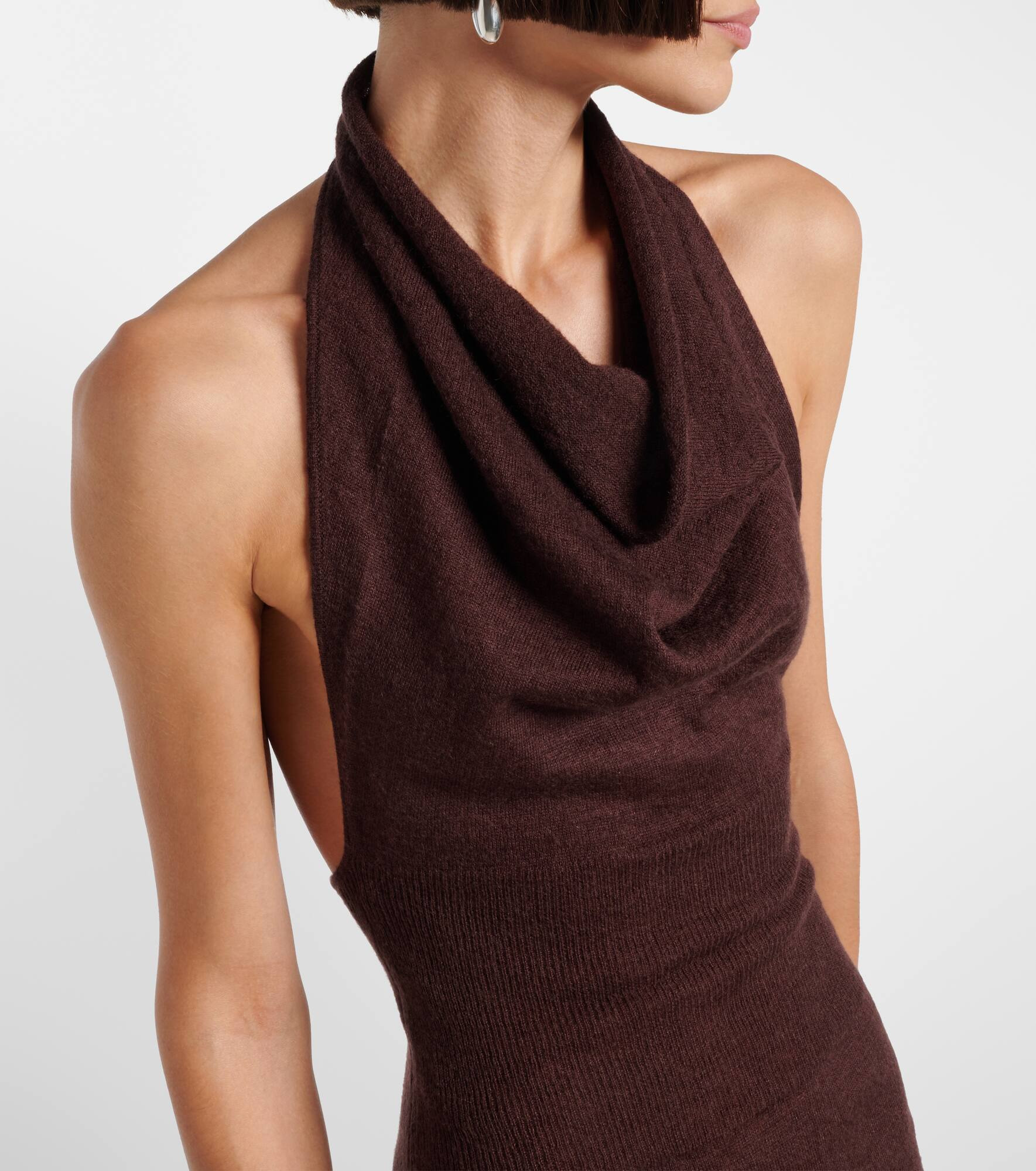 Reed halterneck maxi dress - 4