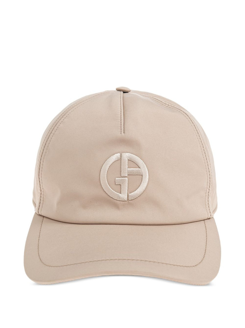 logo-embroidered baseball cap 1