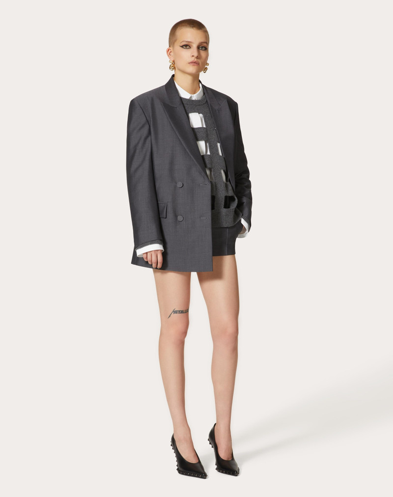 Valentino BLAZER IN MOHAIR CANVAS outlook