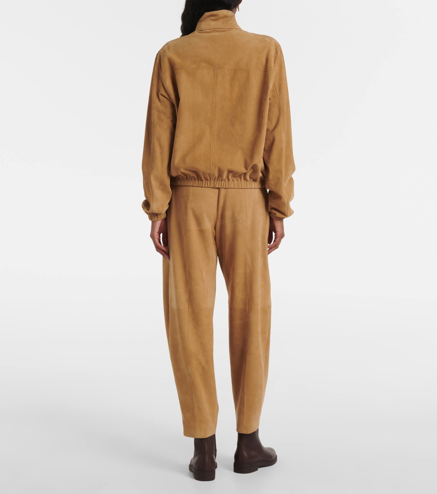 Suede blouson - 3