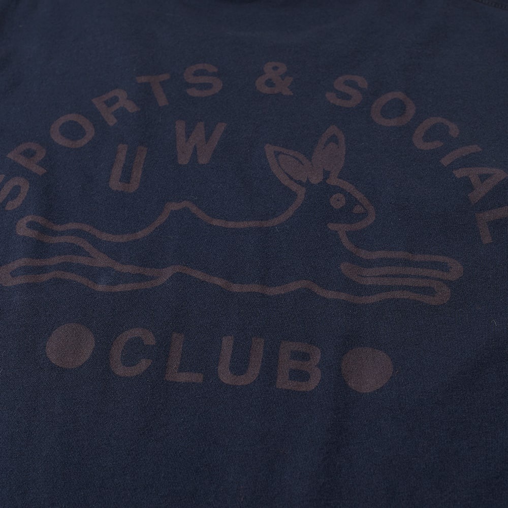 Universal Works Club Print Tee - 3