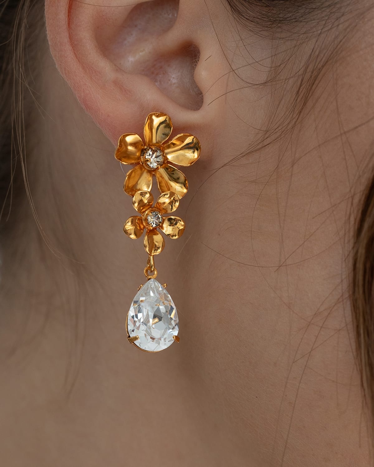 Milena Floral Earrings - 2