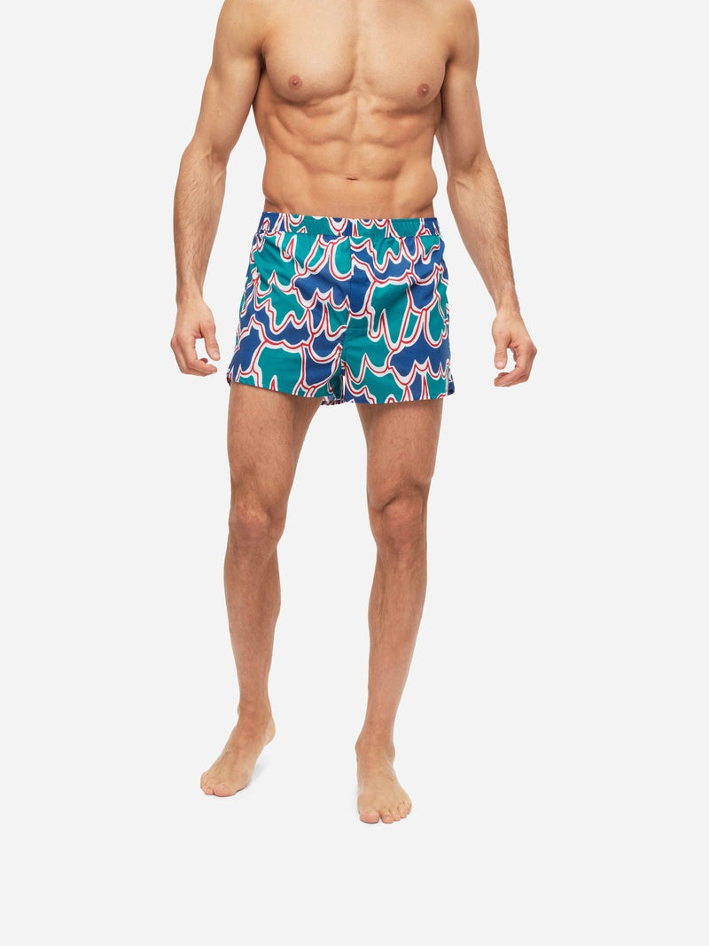 Men's Modern Fit Boxers Ledbury 54 Cotton Batiste Multi - 5