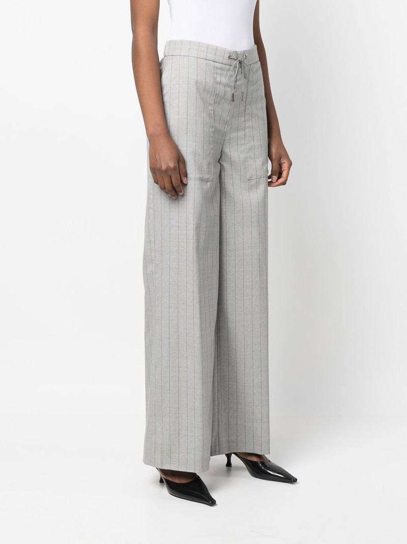pinstripe straight-leg trousers 3
