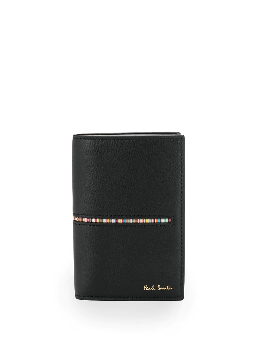 signature stripe detail long wallet  - 1