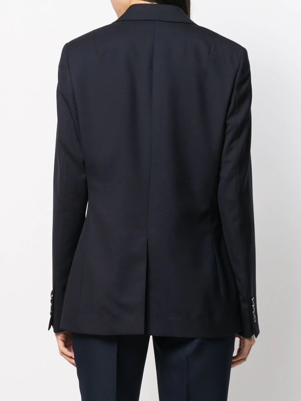 peaked lapel blazer - 4