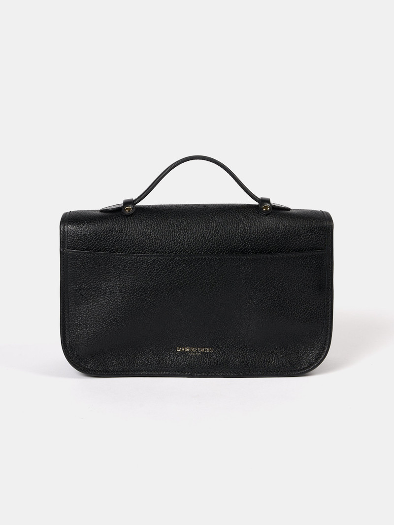 Cambridge Satchel The Soft Satchel - Black Calf Grain outlook