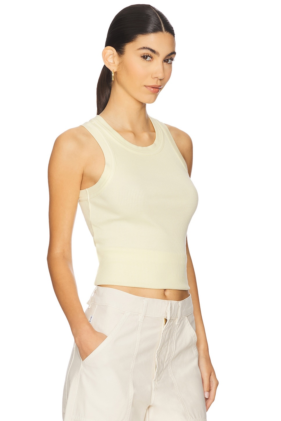 Isabel Rib Tank Top - 2