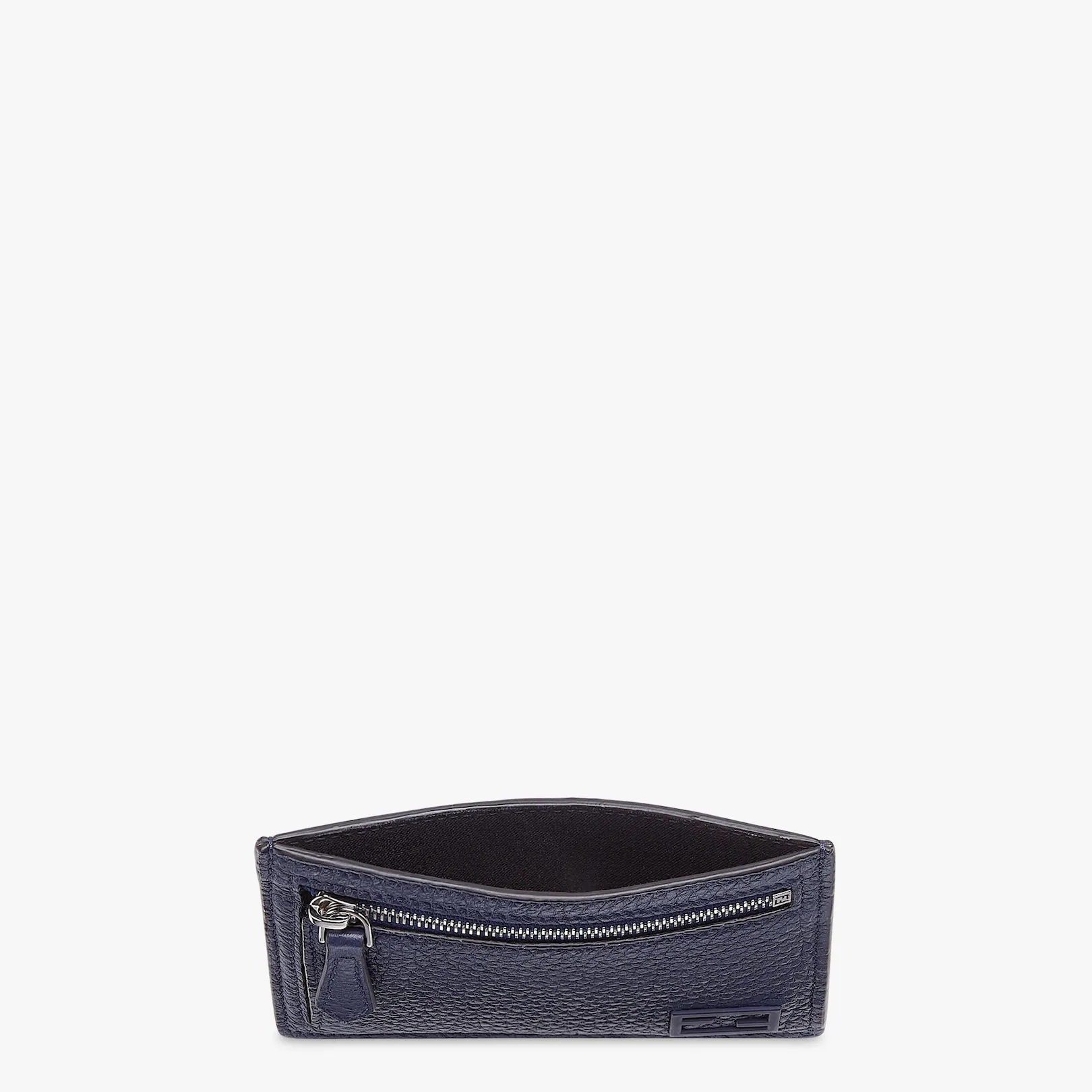 Blue leather card holder - 3